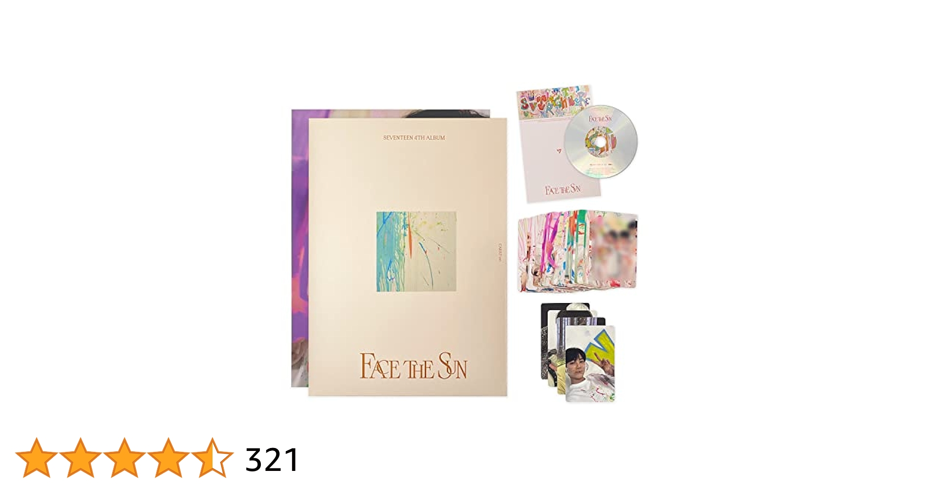 Amazon.co.jp: SEVENTEEN - 4集アルバム [Face the Sun] (CARAT